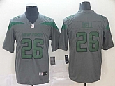Nike Jets 26 Le'Veon Bell Gray Inverted Legend Limited Jersey,baseball caps,new era cap wholesale,wholesale hats